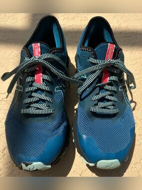Asics Gel Excite Trail Deep Sea Teal/Clear Blue Running Shoes Women’s Size 9.5